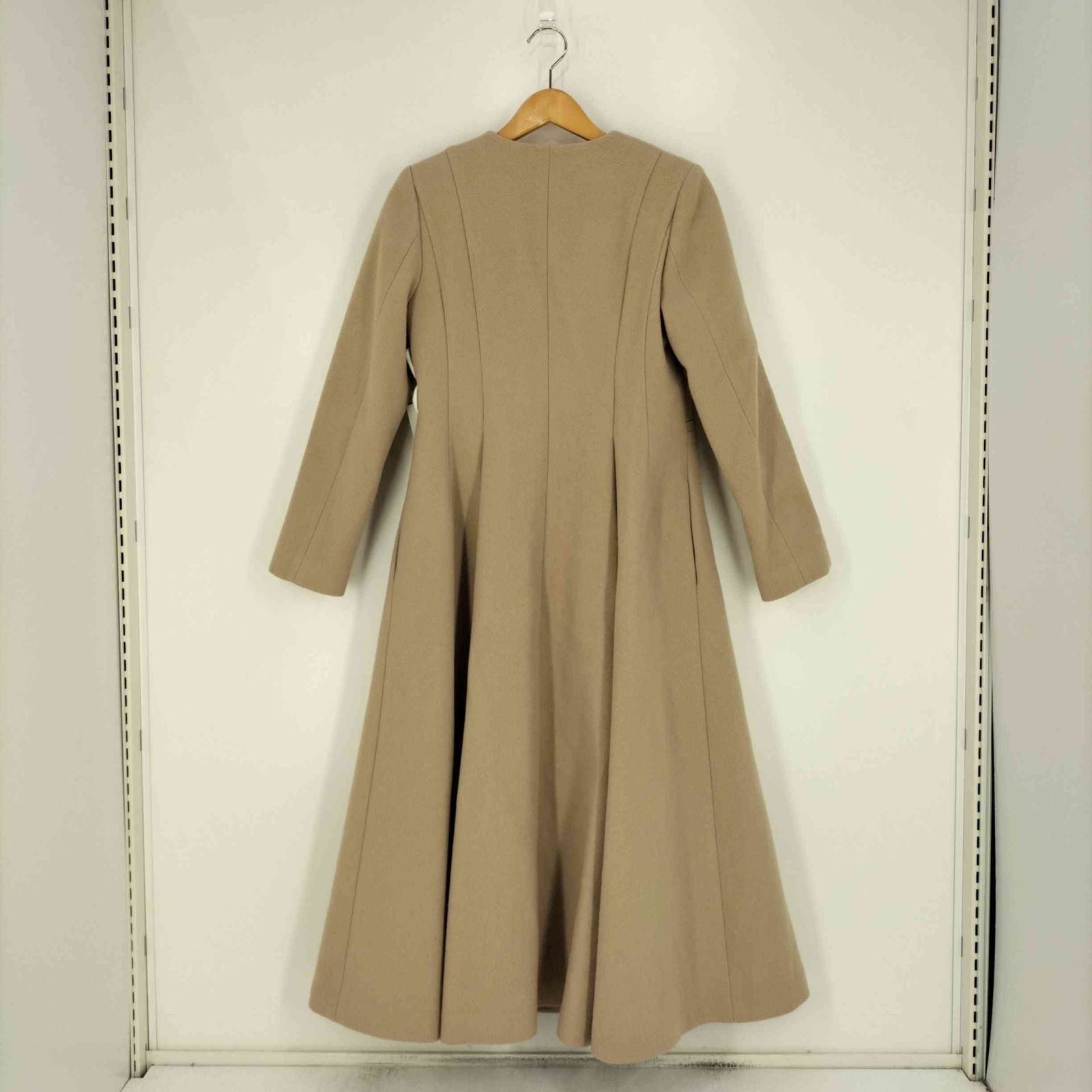 セルフォード CELFORD ノーカラーフレアコート レディース JPN：36