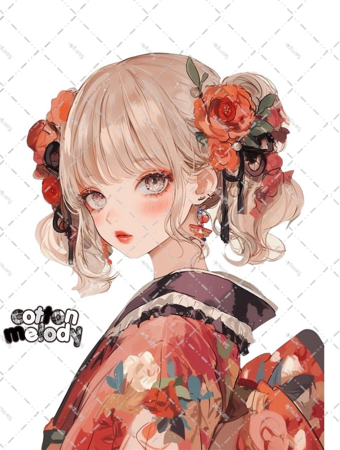 新作先行】大正ろまん / 着物(和柄)のみ/ compact set / 節約 30種類各