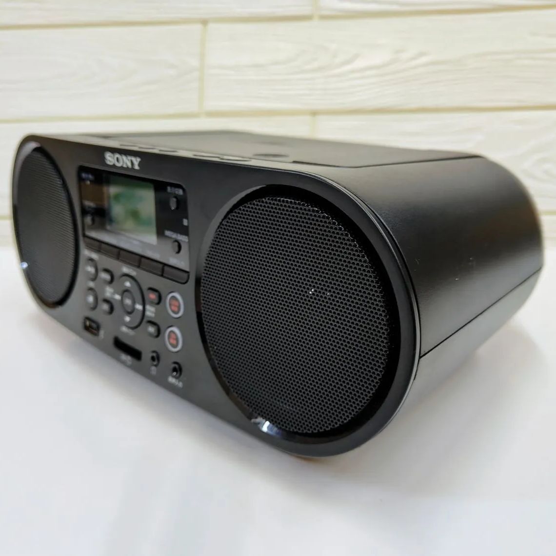 美品】SONY ソニー Bluetooth対応 CDラジオ ZS-RS81BT ブラック