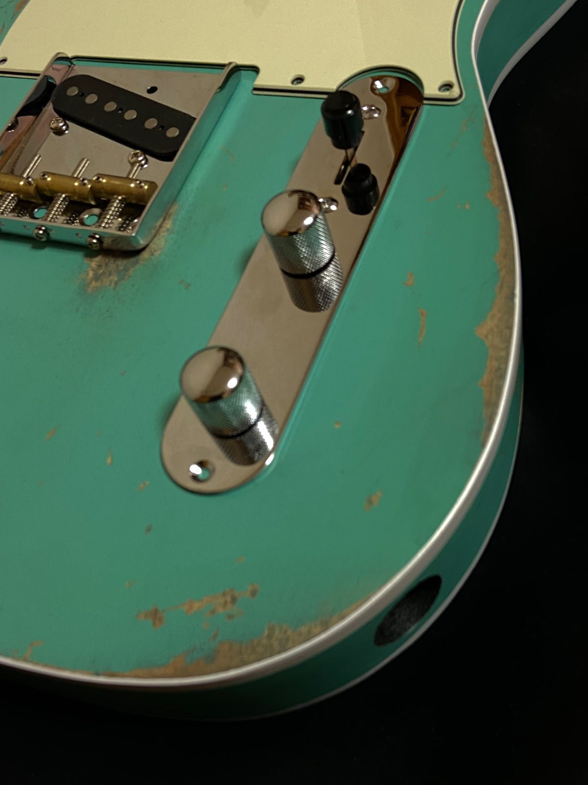 テレキャスターNo72エイジドレリック ダブルバインディングソニック