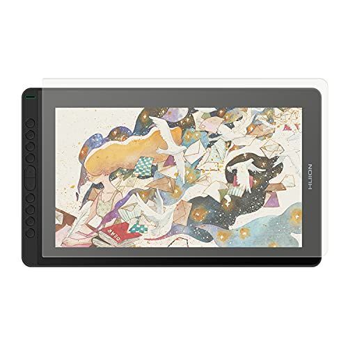 HUION 液タブフィルム Kamvas 16 (2021) 光などの正反射を制御し防眩性を持たせるAGフィルム (15.6インチ) - メルカリ