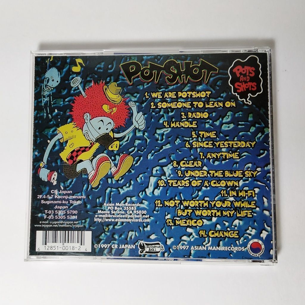 CD POTSHOT（ポットショット） 「Pots And Shots」 AM-018 - メルカリ