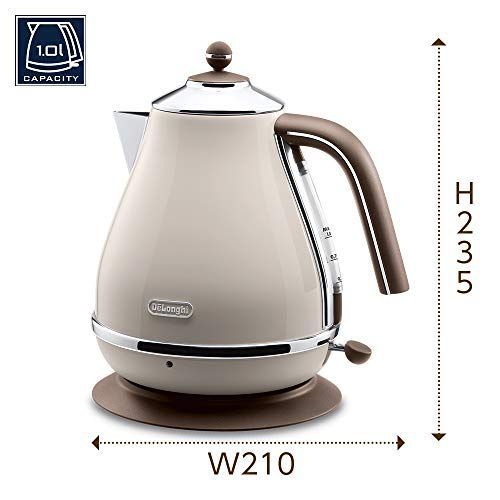 De Longhi デロンギ 電気ケトル アイコナ ヴィンテージ KBOV1