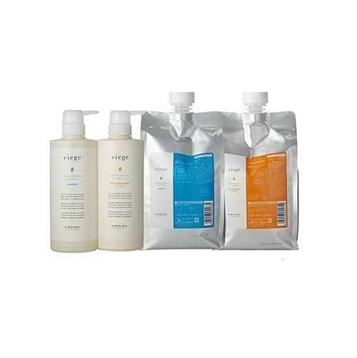 【4種セット】ルベル ヴィージェ シャンプー 600+1000ml+トリートメントV 600+1000ml