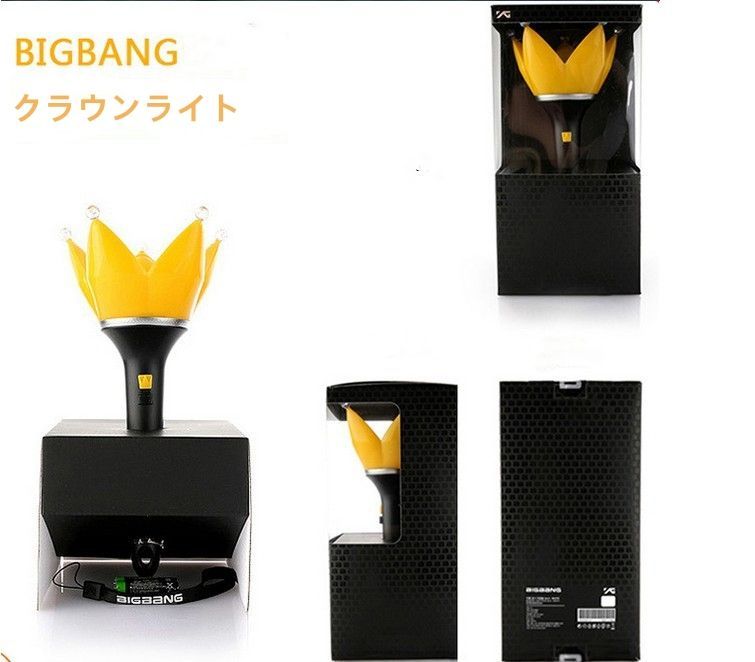 新品未開封 BIGBANG ペンライト ブラック ホワイト（BIGBANG