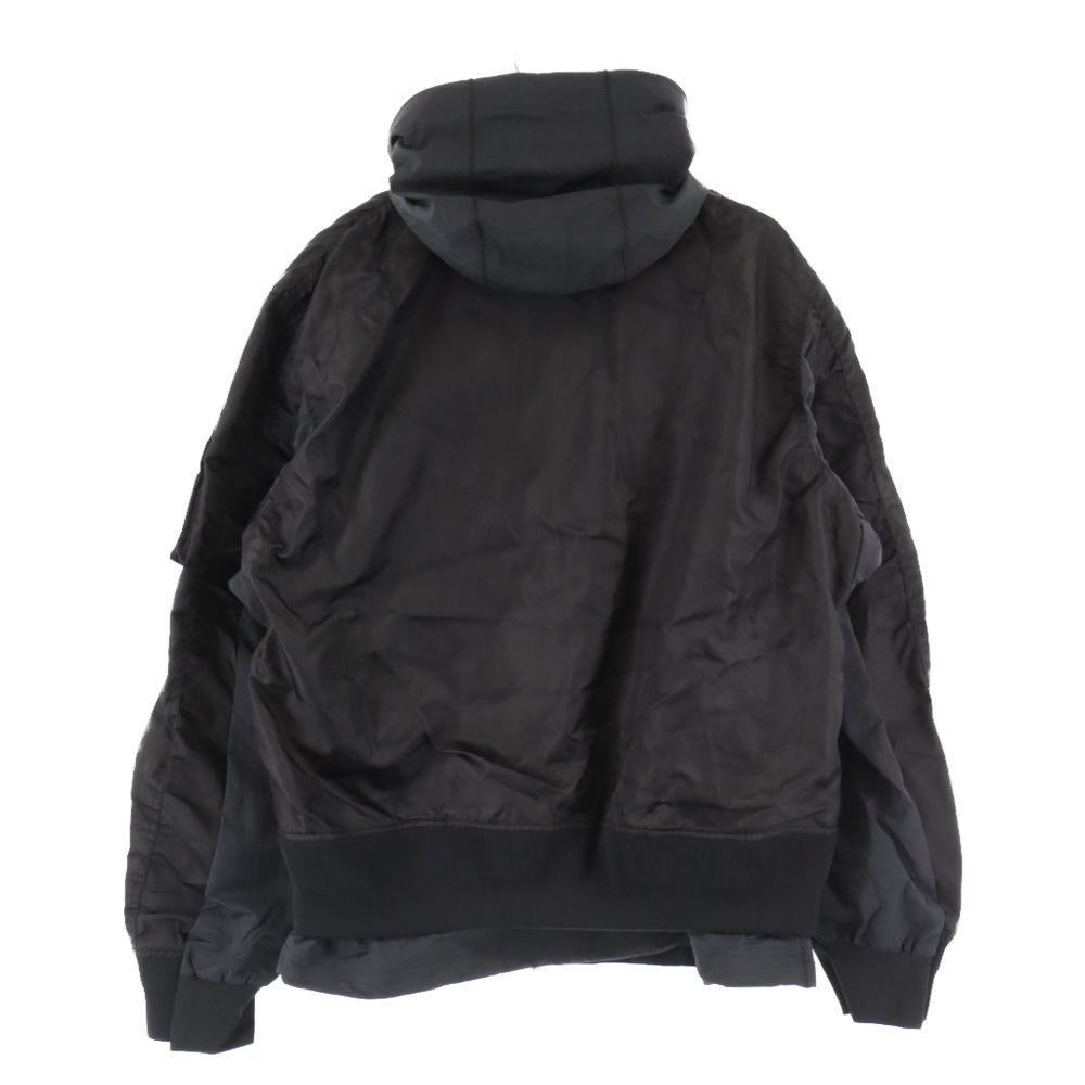 sacai × NIKE レイヤードジップアップパーカー DQ9030-325 sacai × NIKE レイヤードジップアップパーカー DQ9030-325