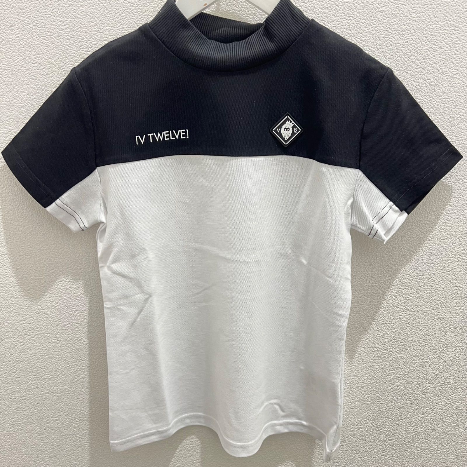 30%OFF】 V12 V-12 ゴルフ レディース V122410-MK04 2TONE MOCK モック