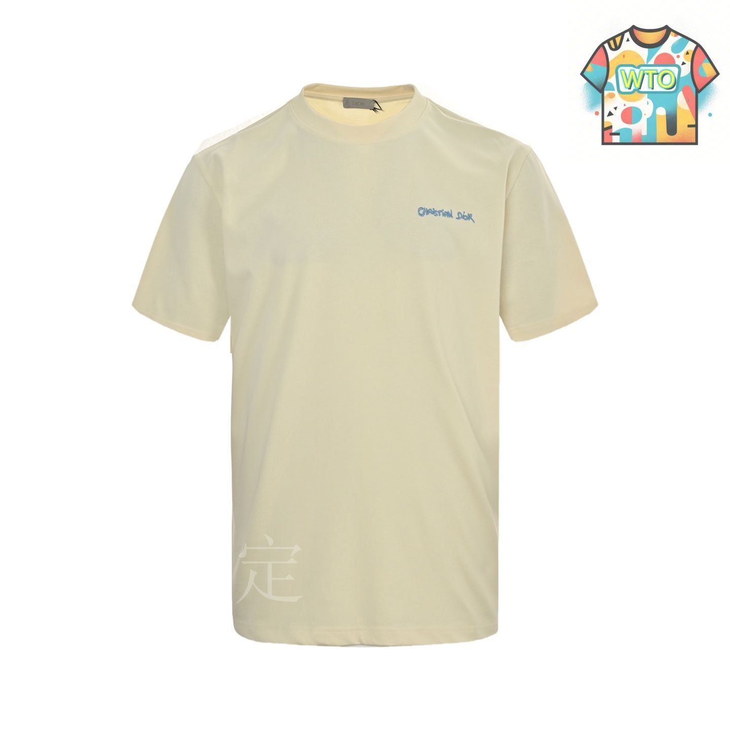 シンプルながら存在感たっぷり♪【Dior】25SS コットン Tシャツ バックスタイルもぬかりなく Dior スラブコットンTシャツ (Dior