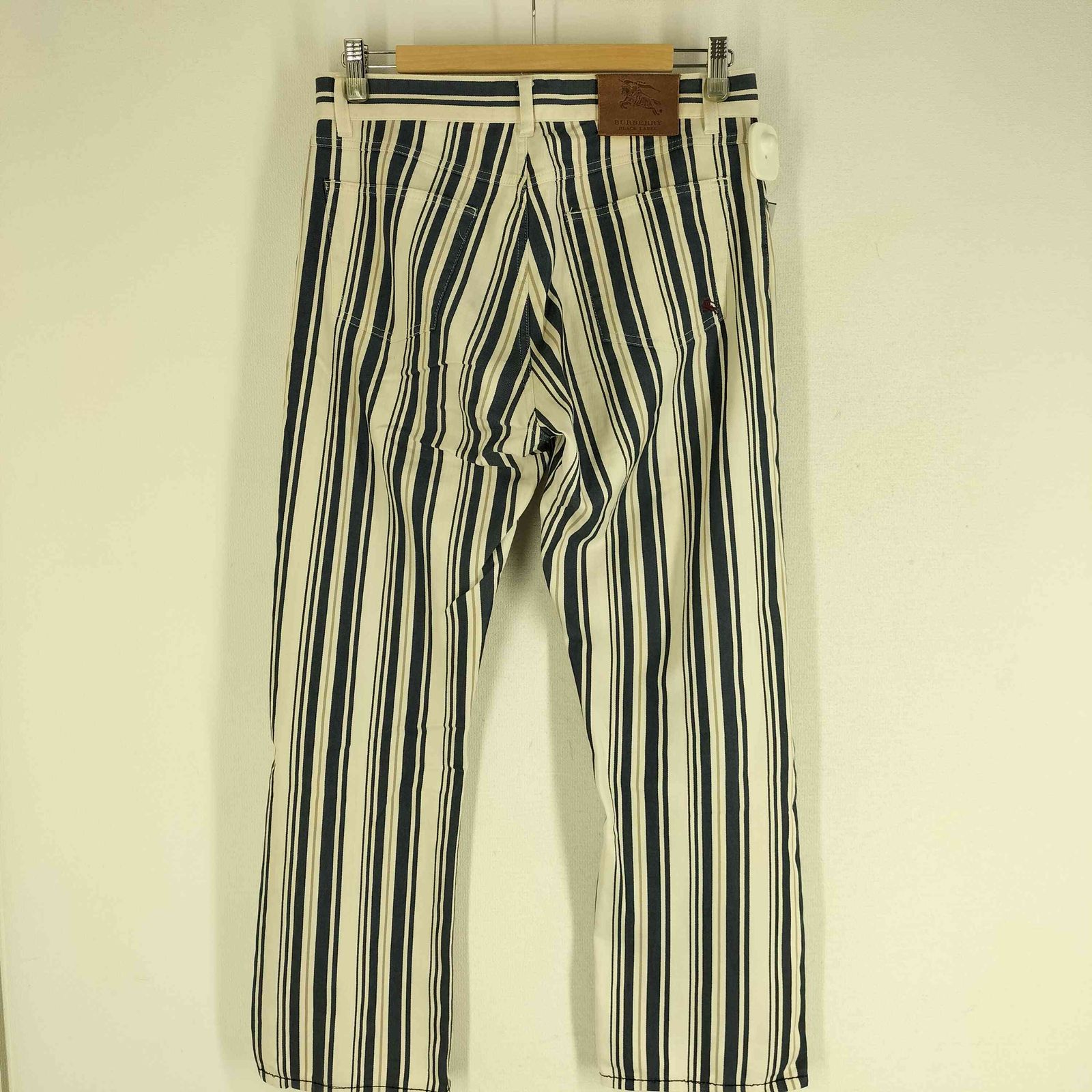 BURBBERYストライプパンツ バーバリーブルーレーベル BURBERRY BLUE LABEL ランダム