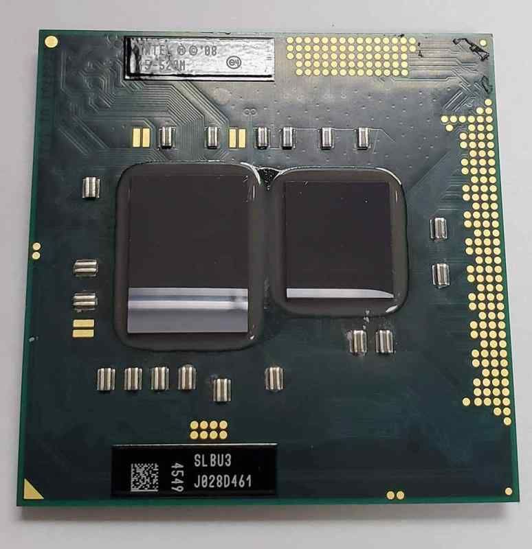 Intel インテル Core i5-520M Mobile CPU モバイル プロセッサー SLBNB SLBU3