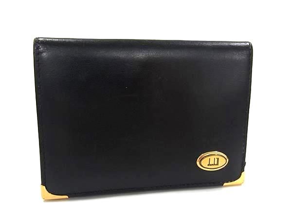 dunhill ダンヒル レザー カード入れ 名刺入れ カードケース