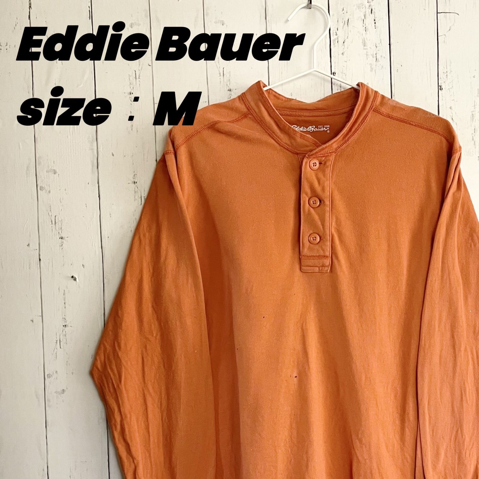 Eddie Bauer エディーバウアー ヘンリーネックプルオーバー プル