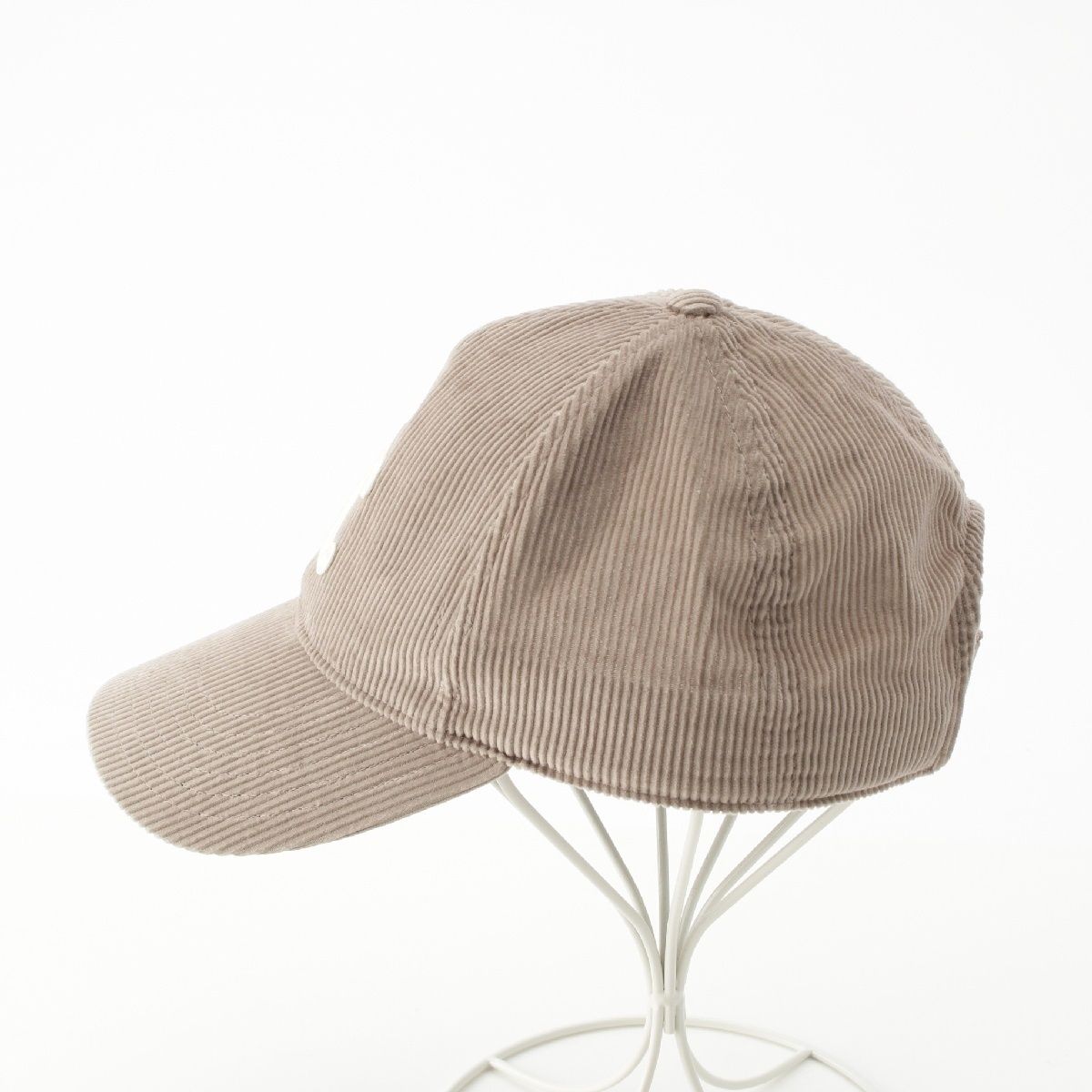 CELINE M グレージュ ベースボールキャップ 美品】CELINE トリオンフ