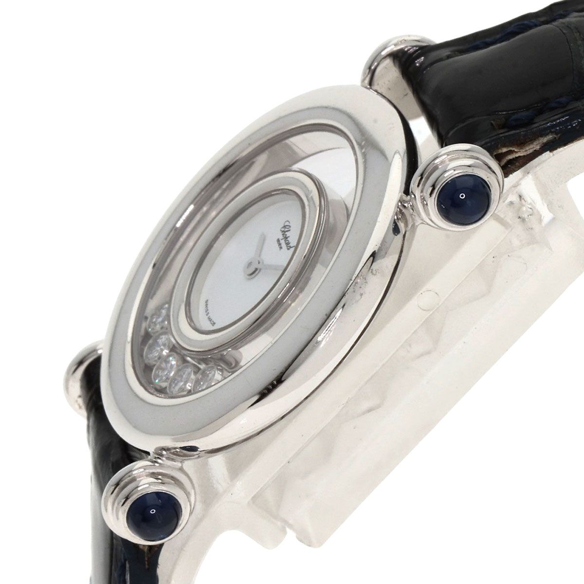 Chopard ショパール 20/6281 ハッピーダイヤモンド 腕時計 K18WG  