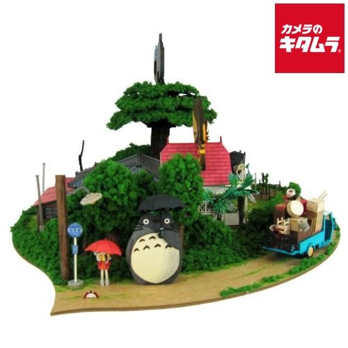 キイロイトリ　ムービー　ジオラマセット 新品】さんけい MK07-35 みにちゅあーとキット トトロがいっぱい