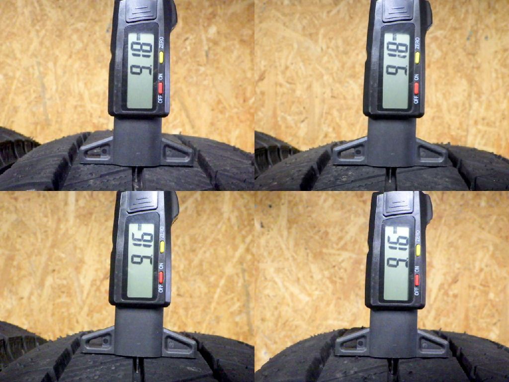 SP593 F◆ ● 製造 約9部山●BS BLIZZAK VRX3●225 60R18●4本