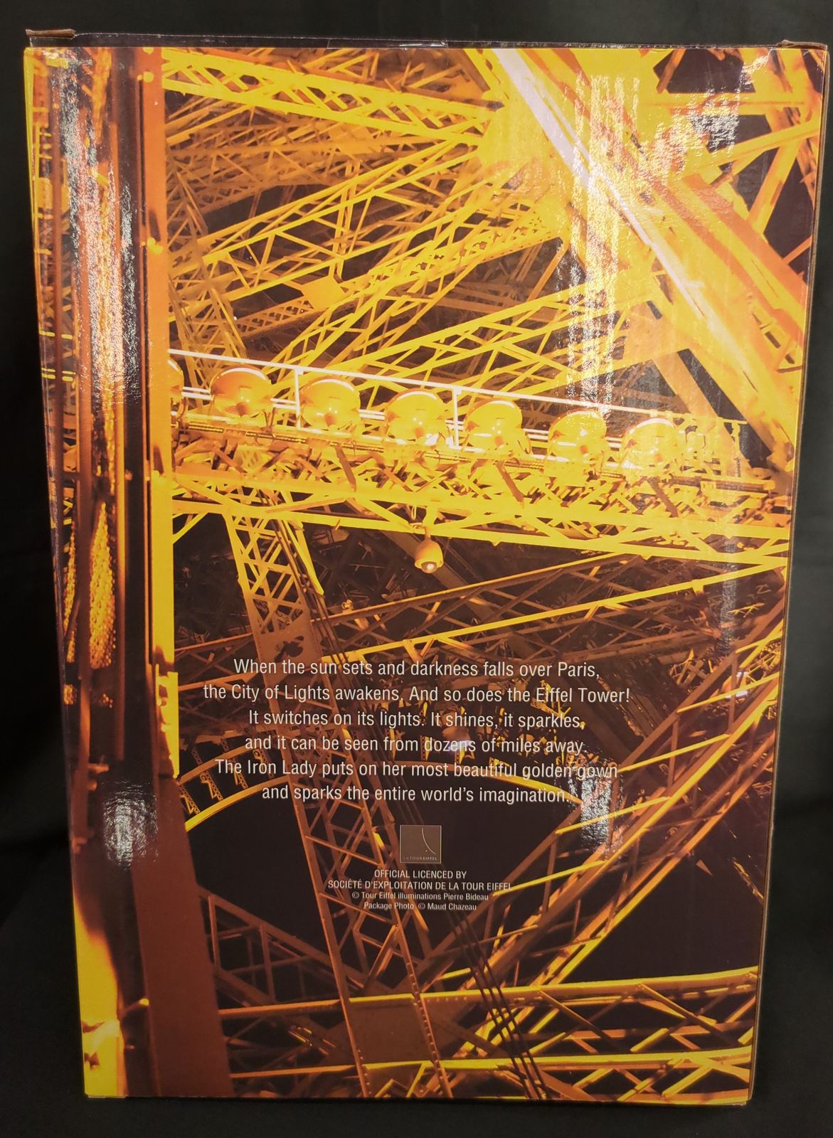 MEDICOMTOY BE@RBRICK EIFFEL TOWER GOLDEN GOWN Ver. 100%&400