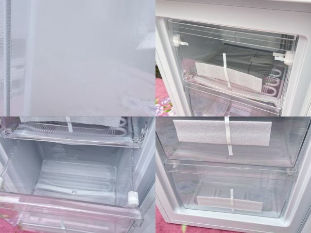2024年製 4か月使用　Hisense ノンフロン冷凍庫 HF-A61W ハイセンス（HISENSE） HF-A61W 1ドア冷凍庫 前開き直冷式冷凍庫 電気