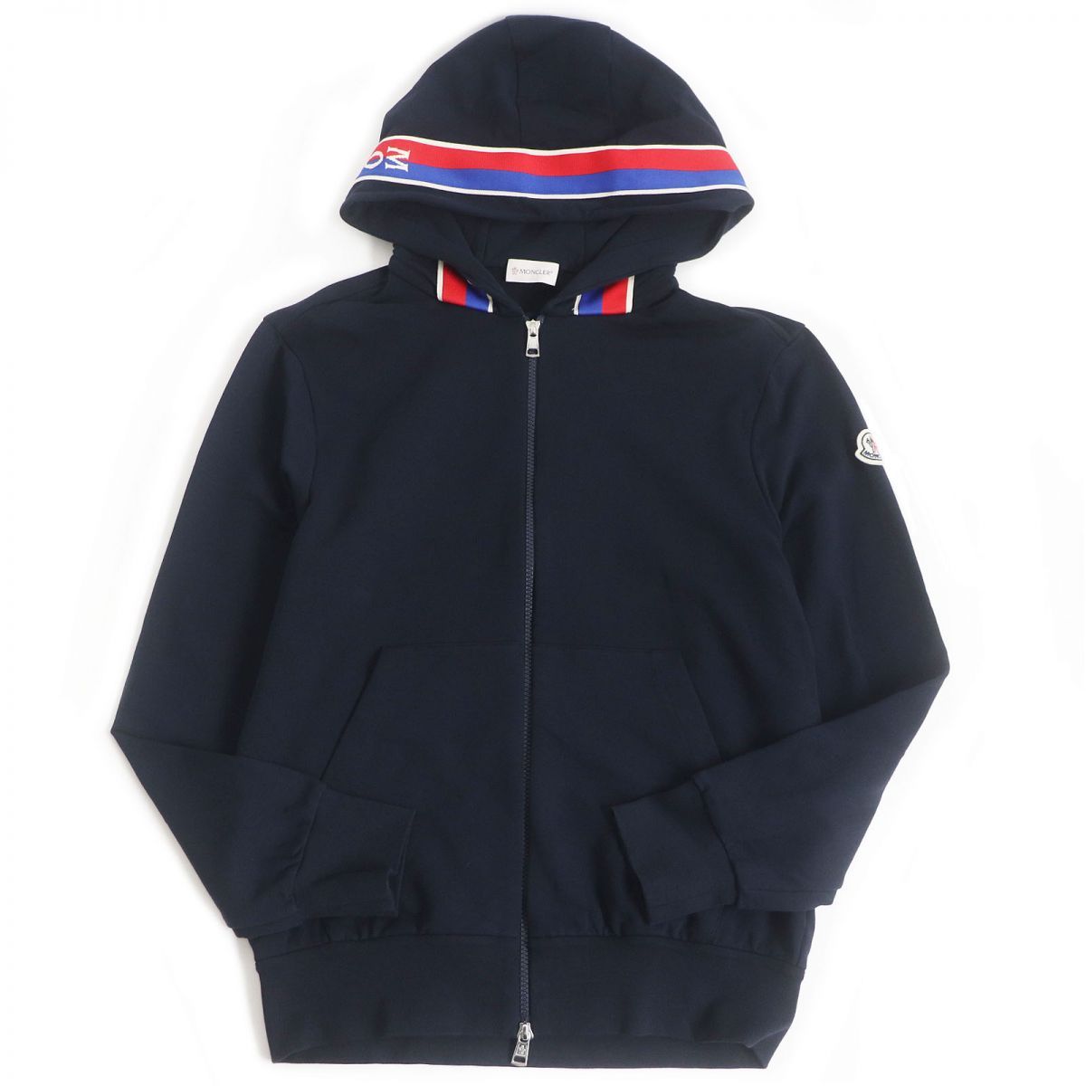 美品□2022年製 モンクレール MONCLER FELPA APERTA CON/PANTALON ジップパーカー/スウェットパンツ  上下セットアップ ネイビー S 正規品 - メルカリ