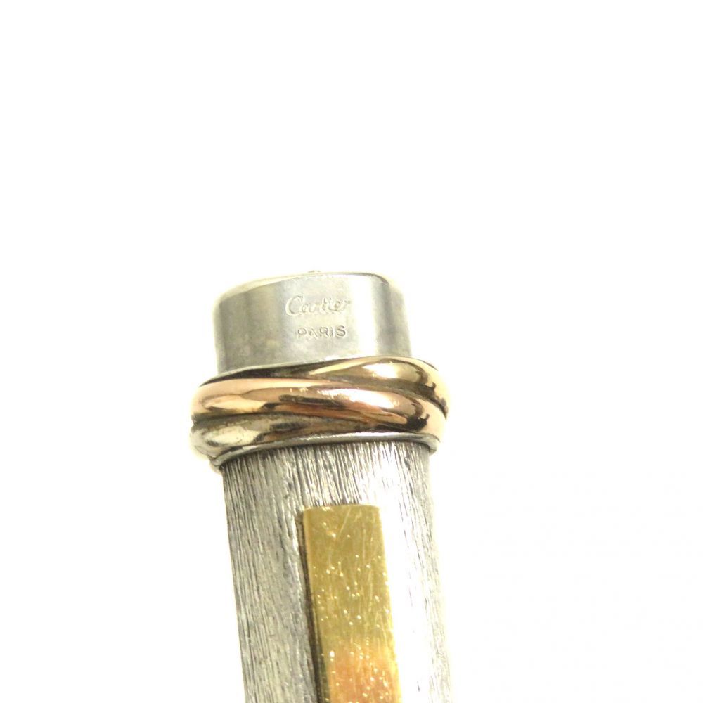 良品▽Cartier カルティエ トリニティ ビンテージ Ag925 キャップ式  