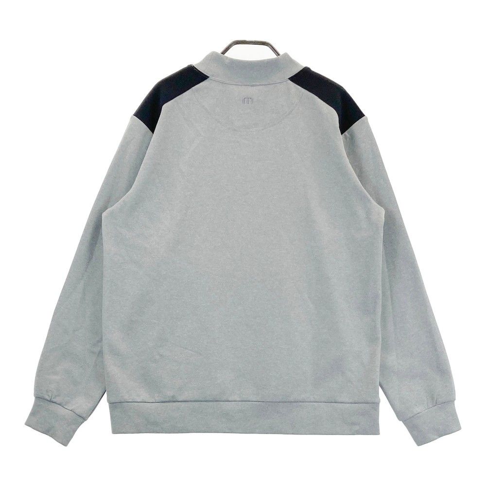サイズ：L TRAVIS MATHEW トラビスマシュー  ハイネック スウェットトレーナー  グレー系 [240101463921] ゴルフウェア メンズ ストスト TRAVIS MATHEW トラビスマシュー ハイネック スウェット