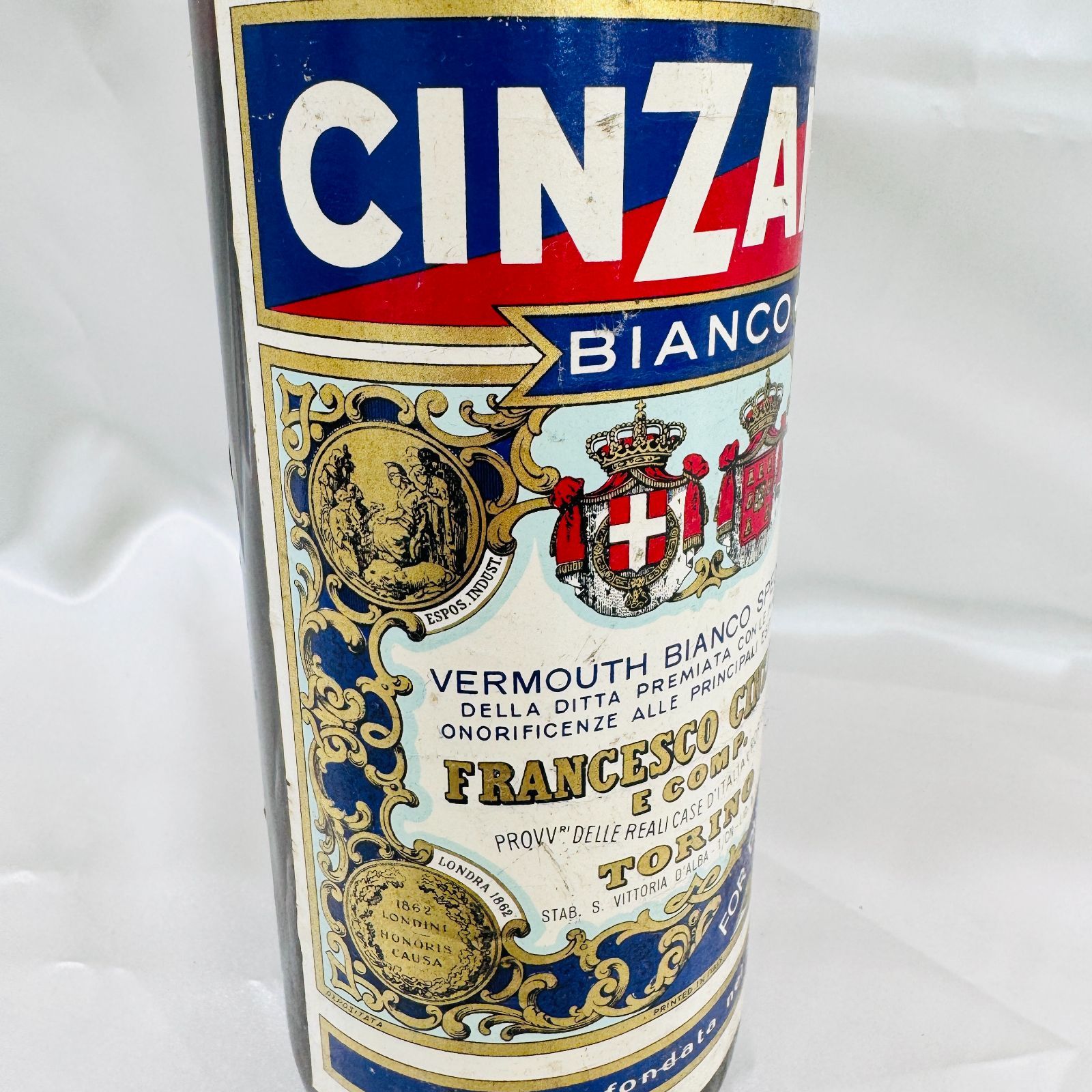 A【古酒】CINZANO BIANCO チンザノ ビアンコ VERMOUTH ベルモット 旧ボトル 未開栓 箱なし - メルカリ