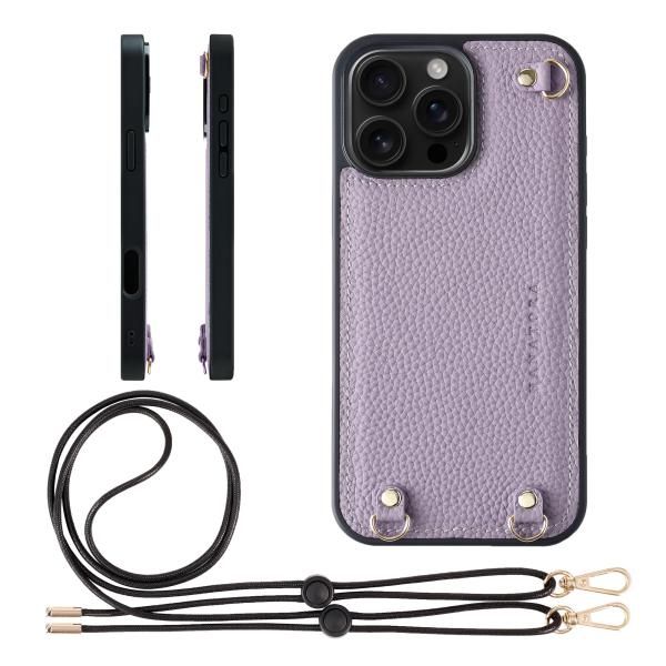 iPhone16Promax ケース スマホケース キーリング付き ショルダー
