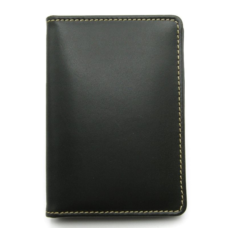 新品 Whitehousecox S7412 名刺入れ BLACK ブライドルレ ホワイトハウスコックス カードケース Whitehouse Cox 名刺入れ