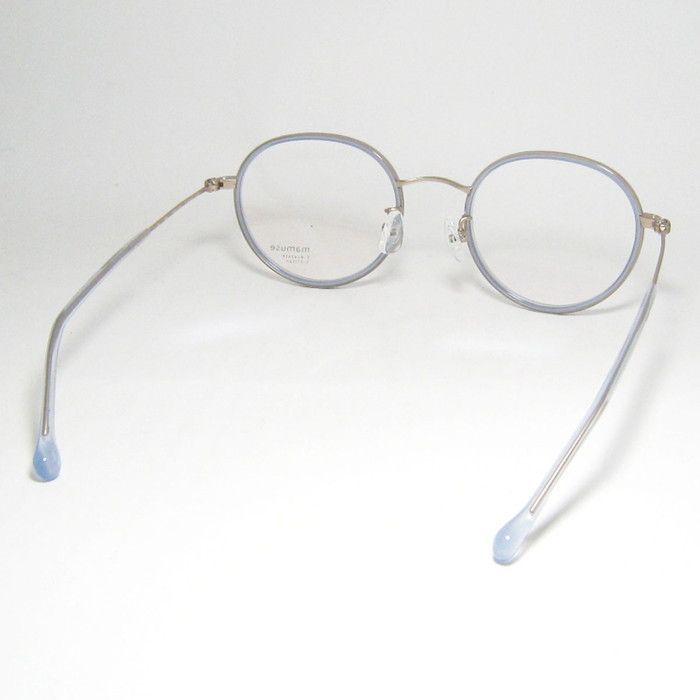 mamuse マミューズ 日本製 軽量 眼鏡 メガネ フレーム m8033-LVD 46