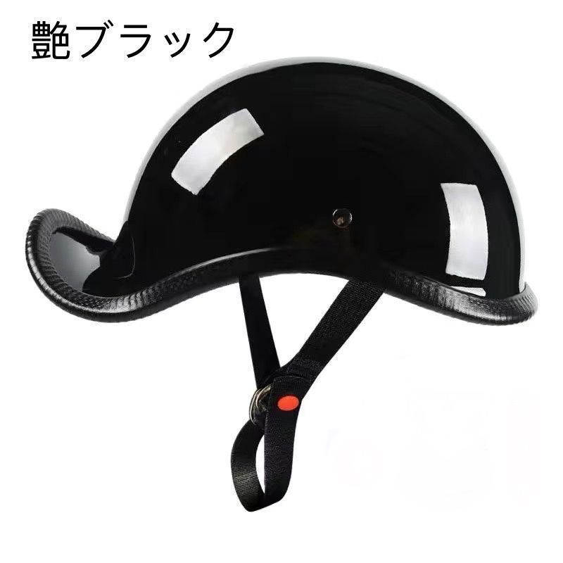 ビンテージ　ハーフヘルメットバイザー付き　半ヘル　旧車 COOLBIKERSサングラスプレゼント】車坂下 BORN FREE SHORTY