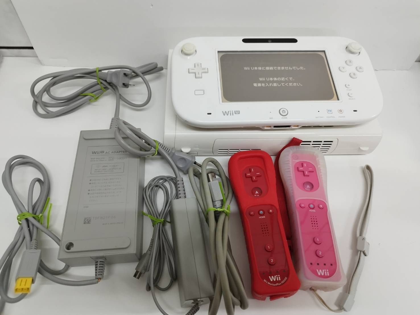 現状品】Nintendo Wii U/WUP-001/WUP-010/本体セット！ - メルカリ