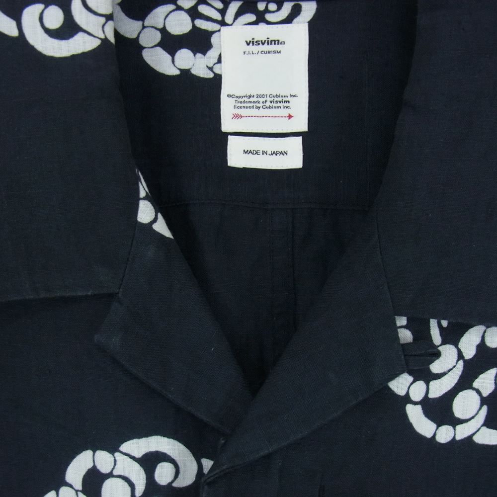 VISVIM ビズビム 21SS 0121105011018 FREE EDGE SHIRT S/S LITTLE
