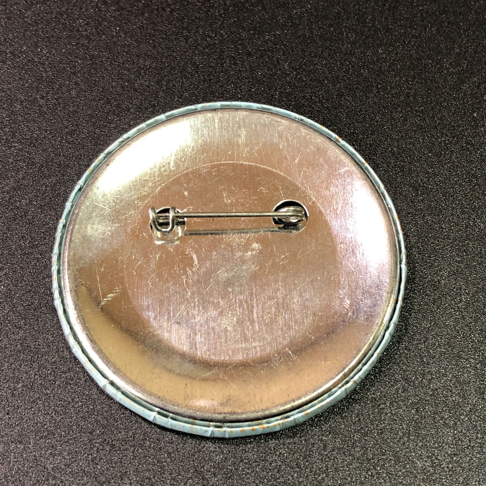 缶バッジ アメリカ 輸入 雑貨 ビンテージ 57mm 『 デイビッド知事