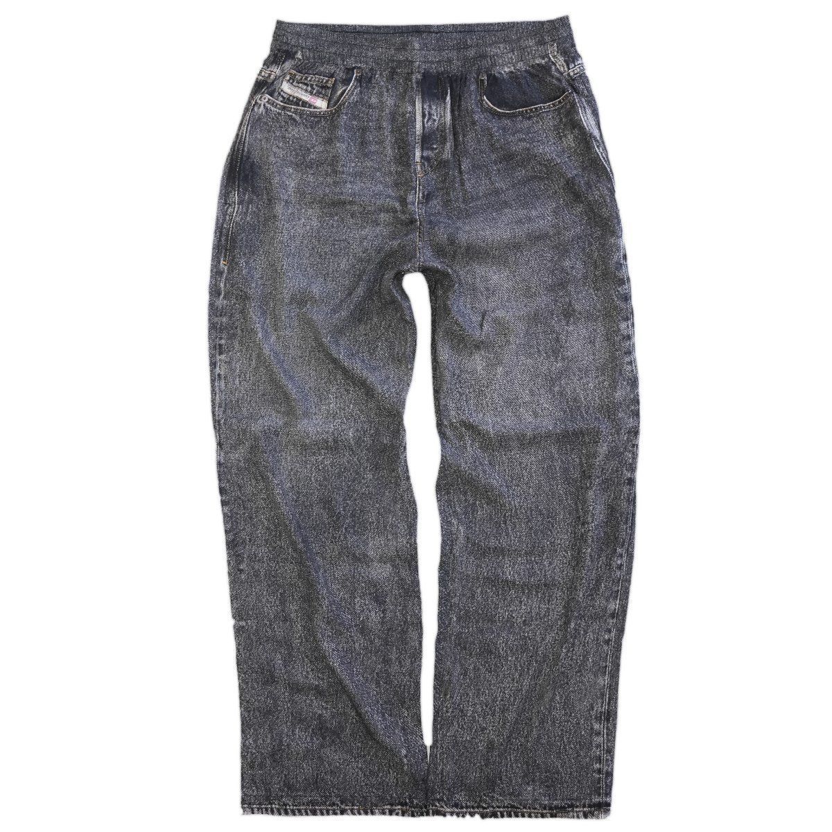 ◇ DIESEL ◇ディーゼル◇トロンプルイユ デニム 転写プリント