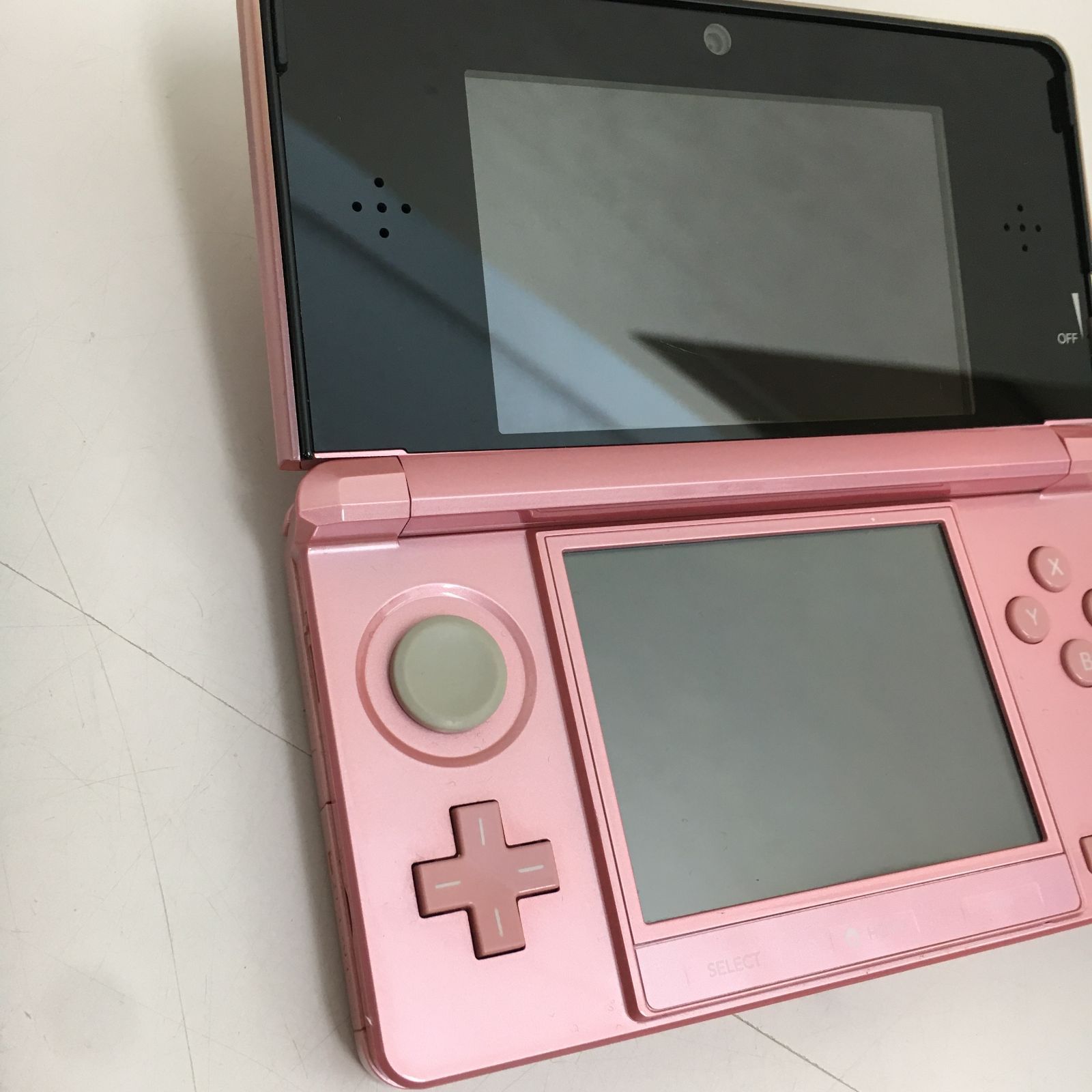 Nintendo 3DS ミスティピンク 任天堂　中古品　【三沢店】