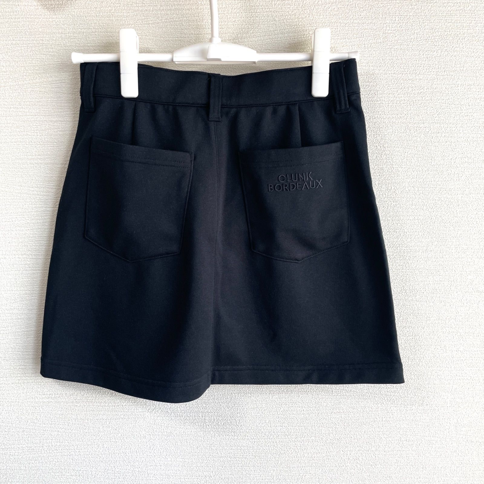 新品】クランク ゴルフ スカート S レディース ゴルフウェア 黒