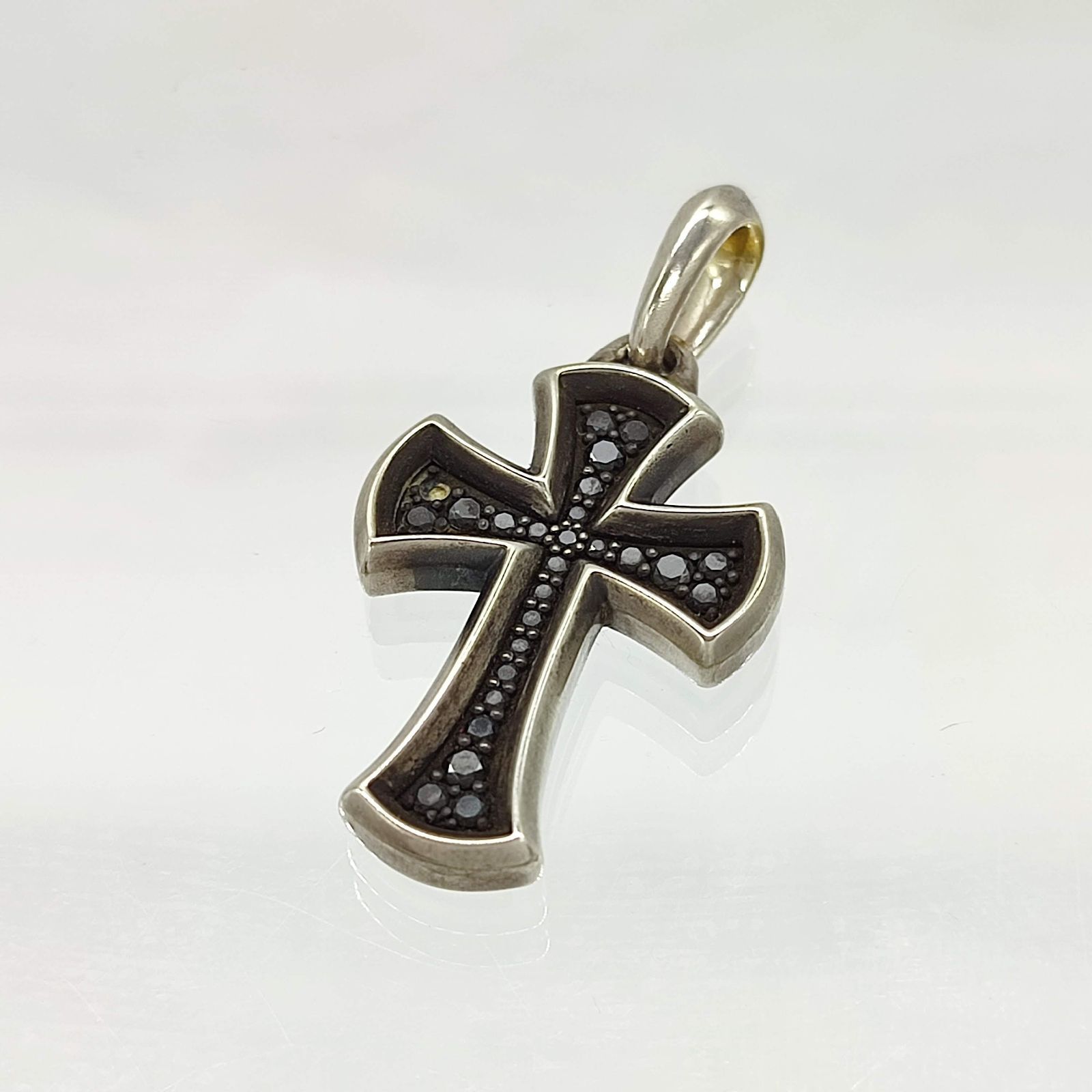 David Yurman デイヴィッドヤーマン シルバー クロス ネックレス David