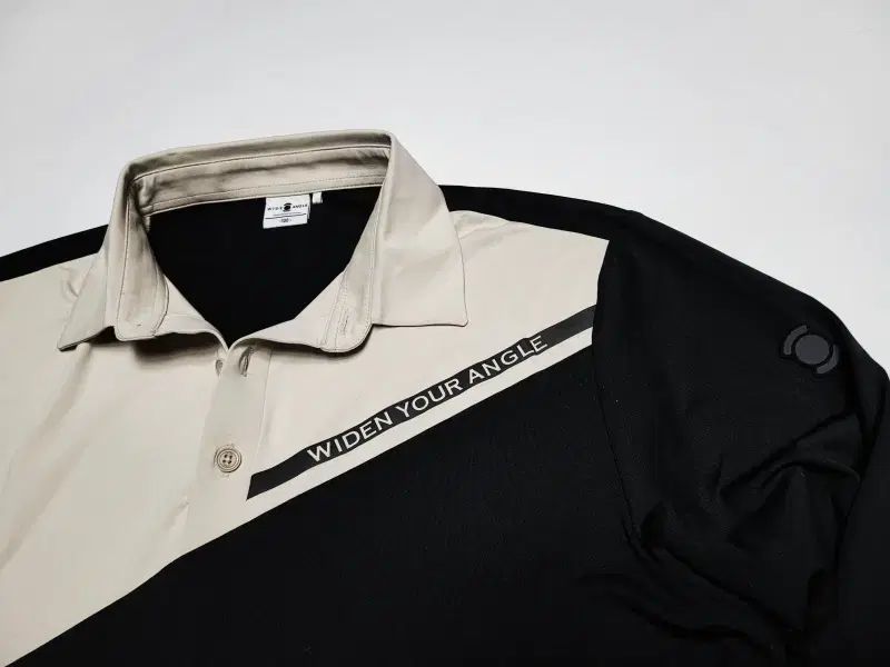 DESCENTE - w.angle ワイドアングル　裏起毛　シャツ　新品　韓国　ゴルフ ワイドアングル (WIDE ANGLE) メンズゴルフ スパンデックス
