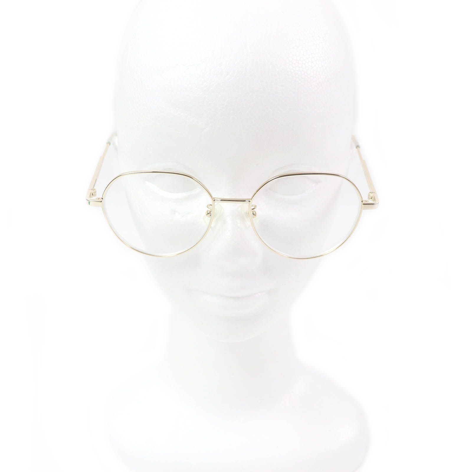 美品□BOTTEGAVENETA ボッテガヴェネタ BV1076OA ラウンド メタル  