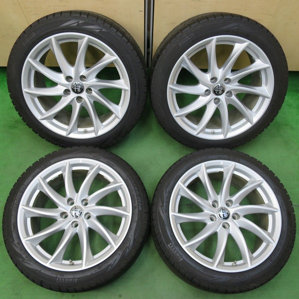 センサー付！キレイ☆アルファロメオ ジュリア 純正 225/45R18 255 
