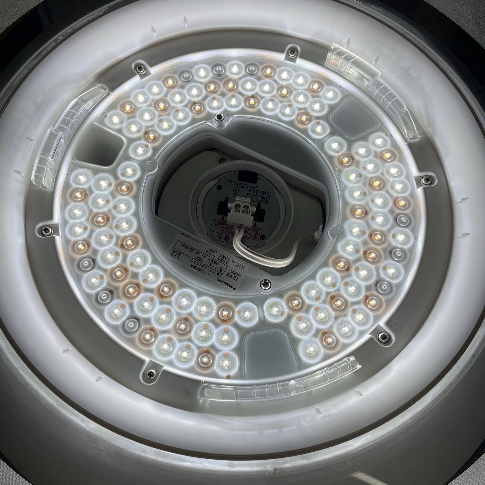 R705 ☀️ Panasonic AIR PANEL LEDシーリングライト （～12畳）18年製 HH-CB1280A 照明器具 ⭐動作確認済⭐クリーニング済 R705 ☀️ Panasonic AIR PANEL LEDシーリングライト （～12畳）18年製