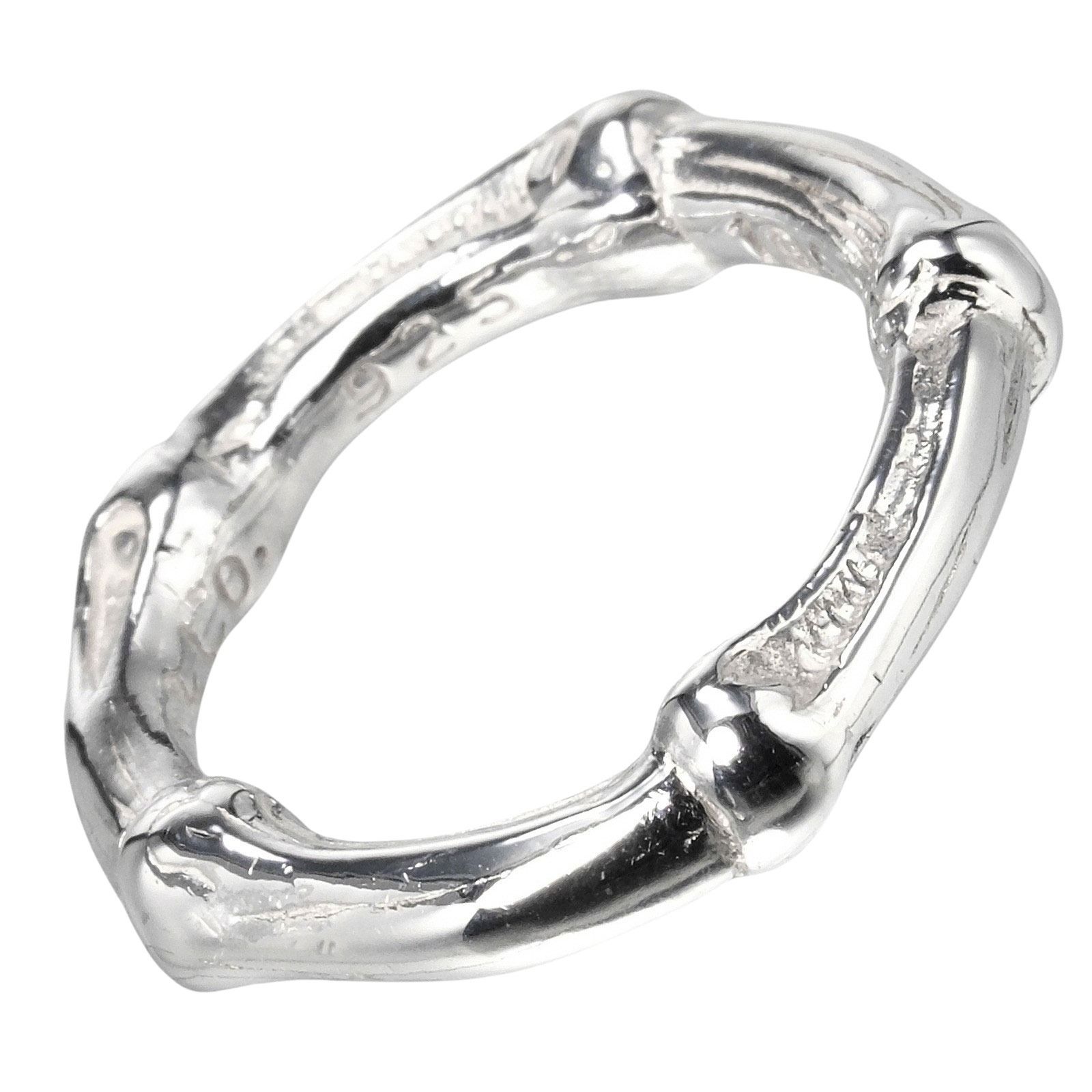 TIFFANY&Co.】ティファニー バンブー シルバー925 9.5号 レディース