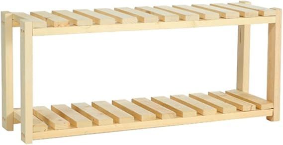 【在庫処分】[SDS] ラック 木製 2段 木製ラック棚 収納ラック 本収納 63*15*29 木製 タイプ2 ウッドラック ナチュラル シンプルカントリー調/棚/収納ラック/本収納/木製/ウッドラック/ナチュラル/