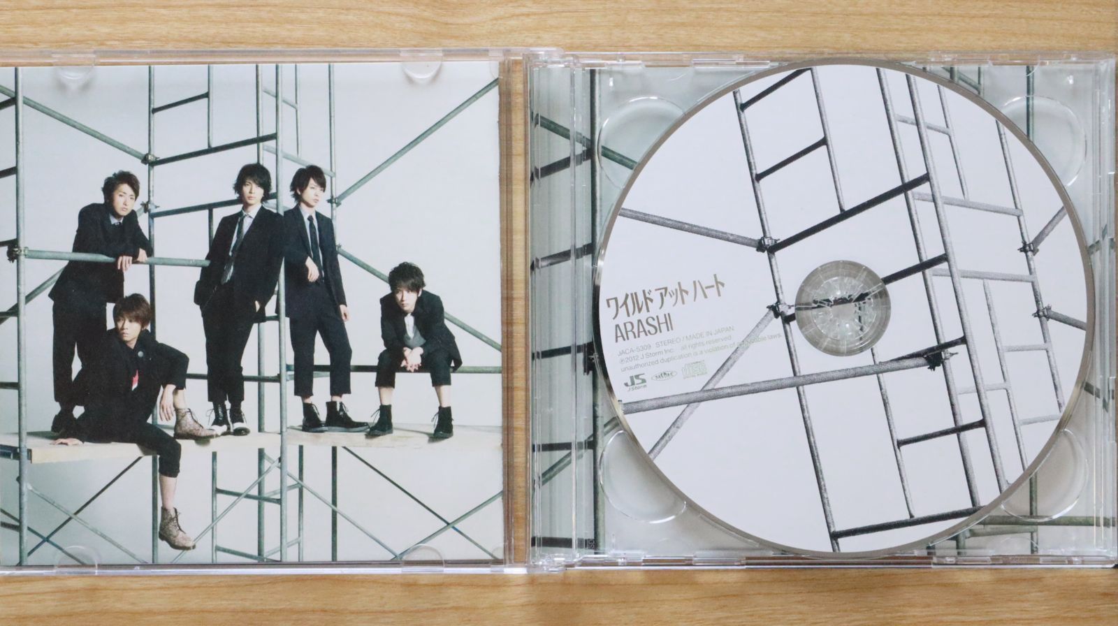 国内盤CD☆嵐/Arashi□ ワイルド アット ハート 【JACA5309