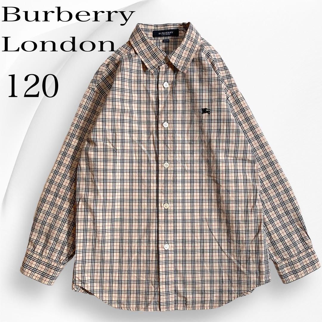 BURBERRY ノバチェック シャツ バーバリー 120 - トップス(Tシャツ