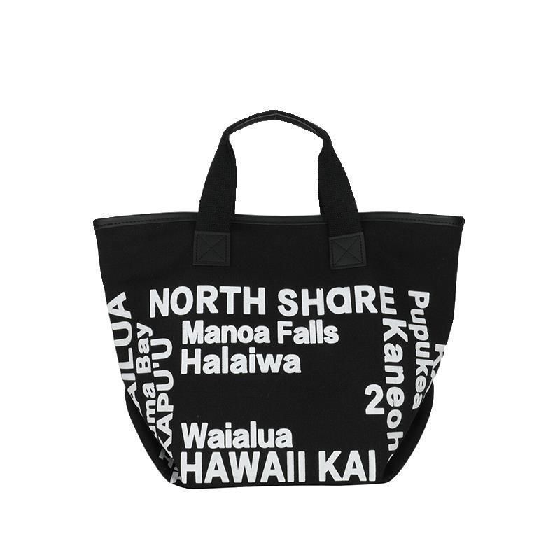 人気 LOCO HAWAII ロコハワイ ロゴプリント トートバッグ