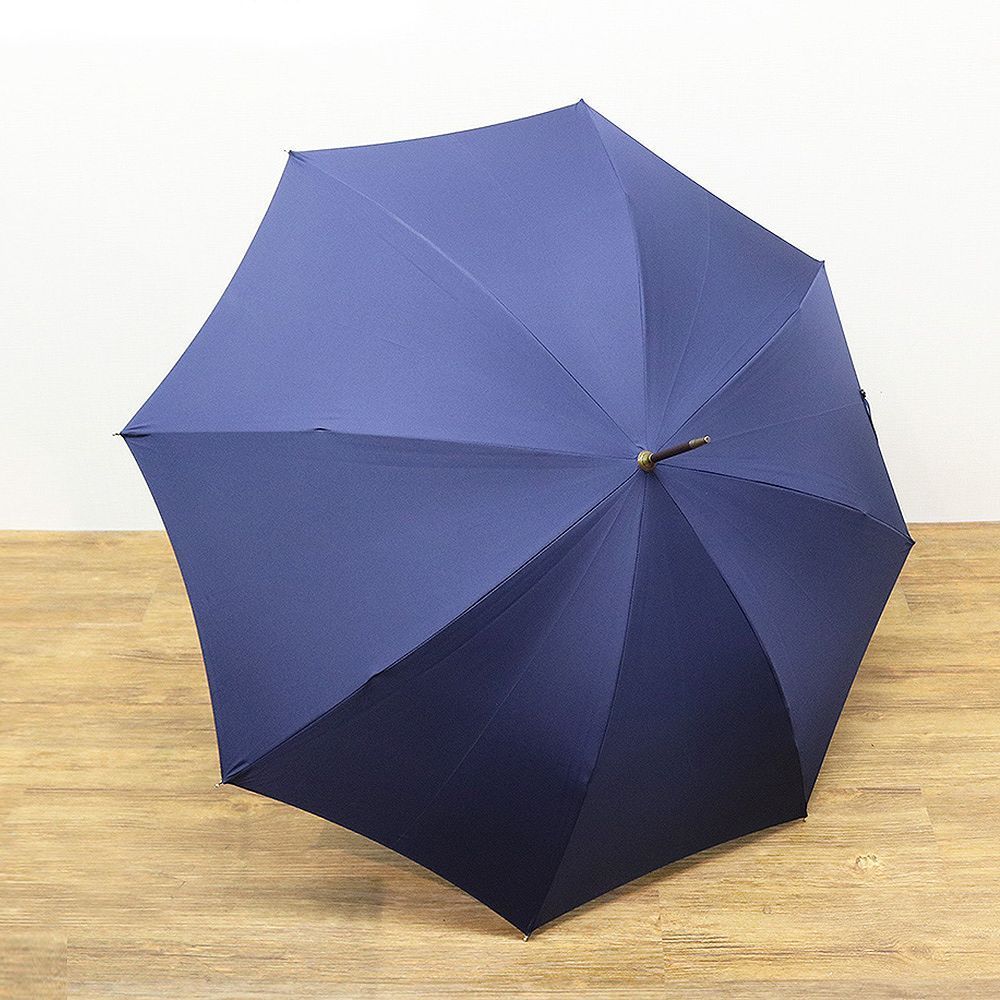 Fox Umbrella ネイビー 長傘 雨傘】レザーハンドル長傘（その他）｜FOX UMBRELLA（フォックス