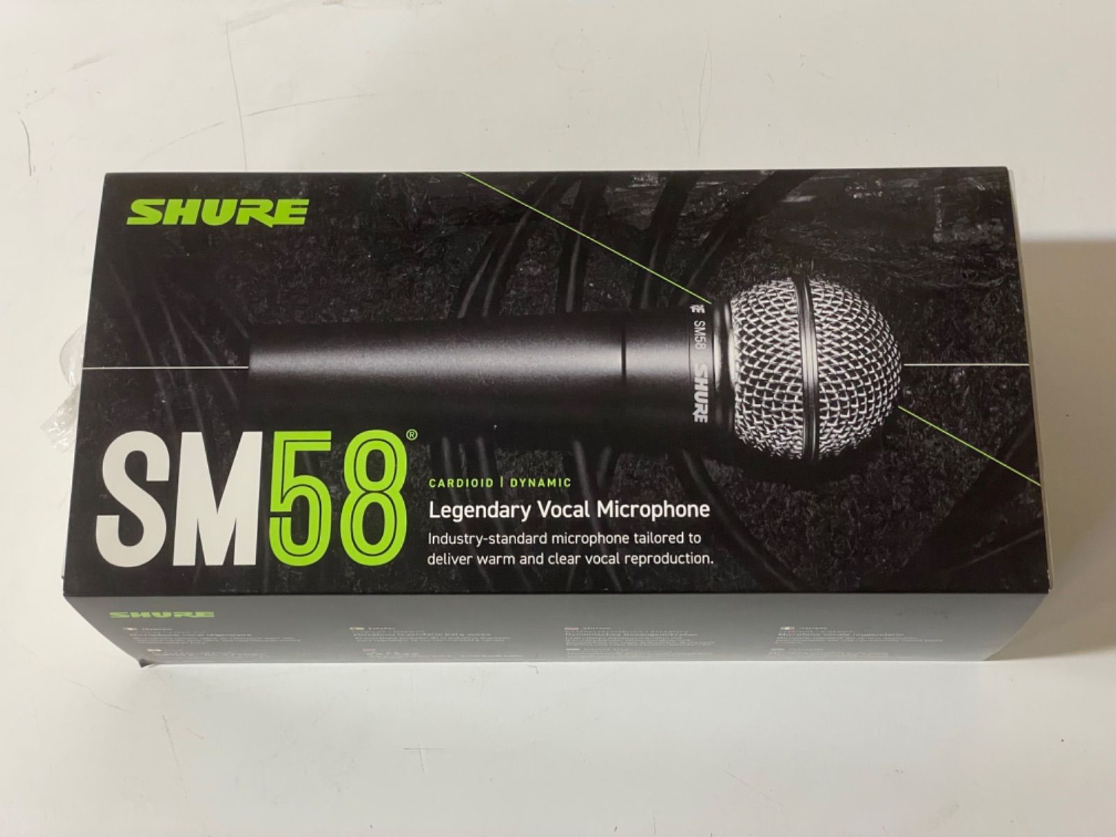 SHURE ボーカルマイク ダイナミックマイク SM58-LCE - メルカリ