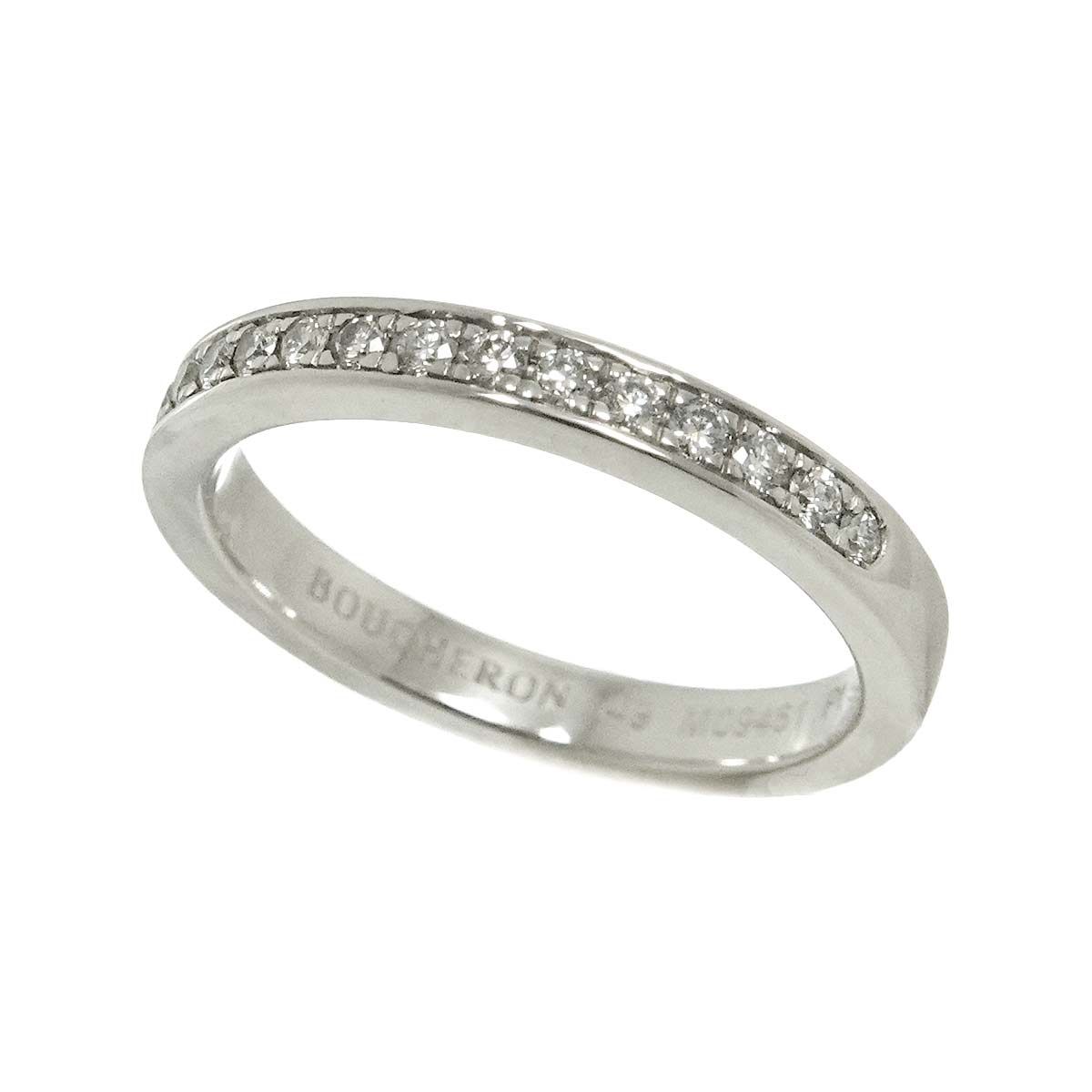 ブシュロン BOUCHERON ビーラブド #49 リング ハーフ ダイヤ Pt