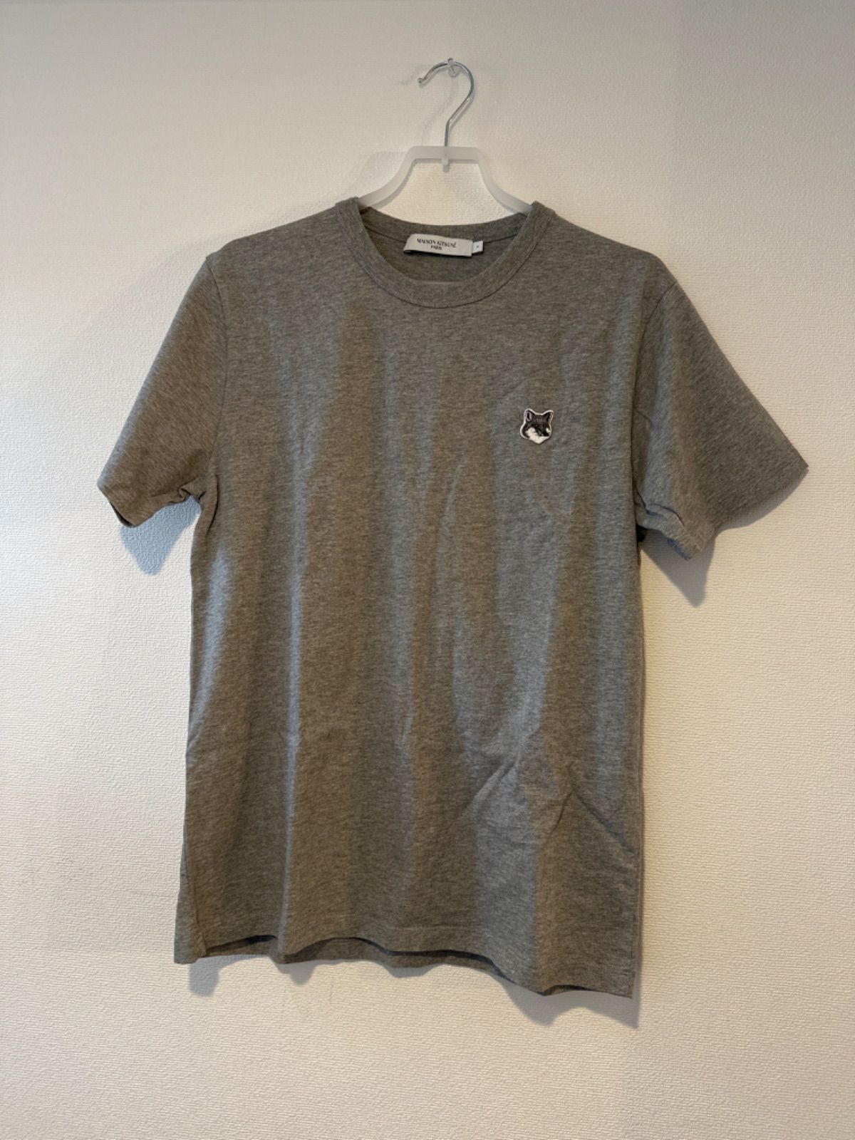 ★送料無料★GREY FOX HEAD T-SHIRTS GM00118KJ0008 H150 MAISON KITSUNE メゾン キツネ GREY FOX HEAD PATCH CLASSIC TEE